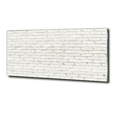 Quadro in verde Muro di mattoni