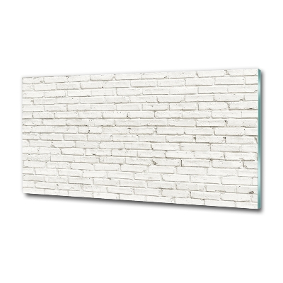 Quadro in verde Muro di mattoni