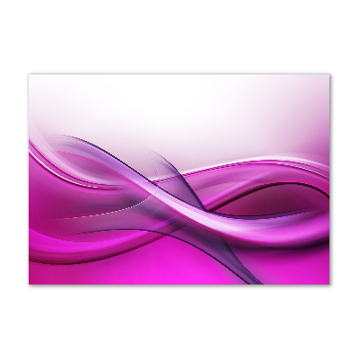 Quadro vetro Sfondo di onde