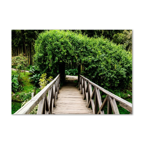 Quadro vetro Ponte sul fiume