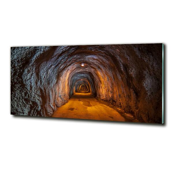 Quadro vetro Tunnel sotterraneo