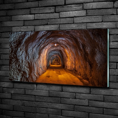 Quadro vetro Tunnel sotterraneo