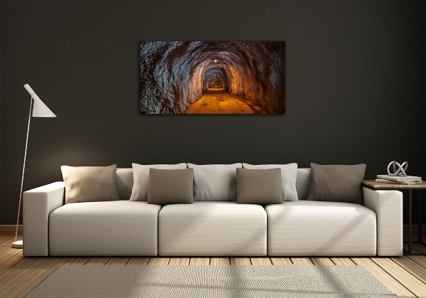 Quadro vetro Tunnel sotterraneo