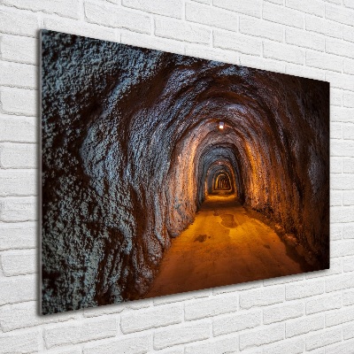 Quadro vetro Tunnel sotterraneo