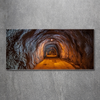 Quadro vetro Tunnel sotterraneo