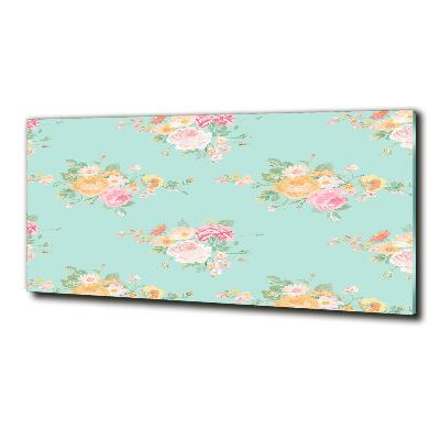 Quadro vetro Motivo floreale