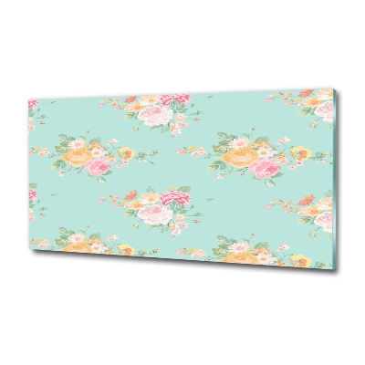 Quadro vetro Motivo floreale