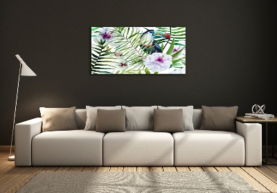 Quadro vetro Tucano tropicale