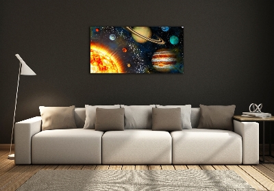 Quadro vetro Sistema solare