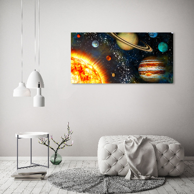 Quadro vetro Sistema solare