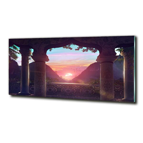 Quadro su vetro Architettura orientale