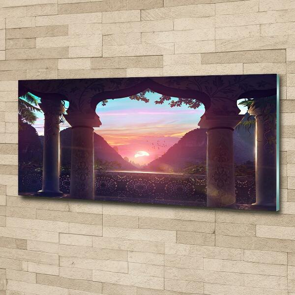 Quadro su vetro Architettura orientale