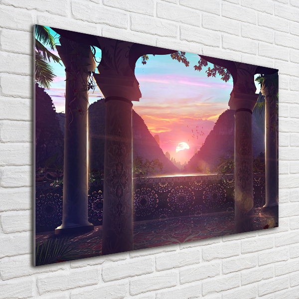 Quadro su vetro Architettura orientale