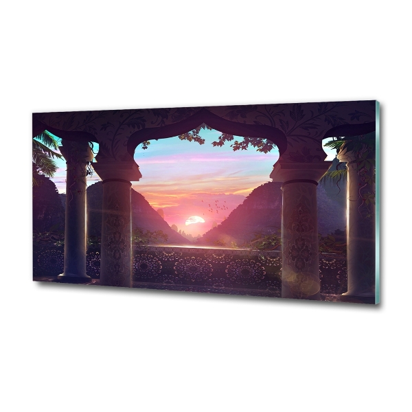 Quadro su vetro Architettura orientale