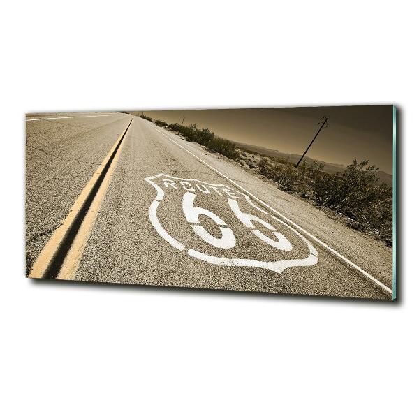 Quadro su vetro Strada in California