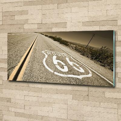 Quadro su vetro Strada in California