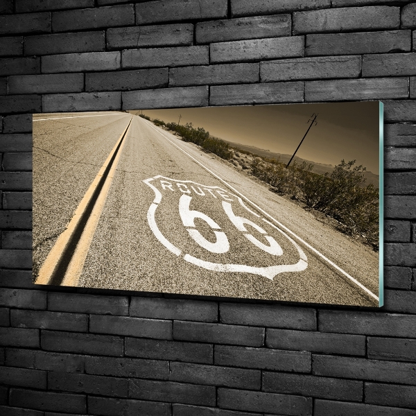 Quadro su vetro Strada in California