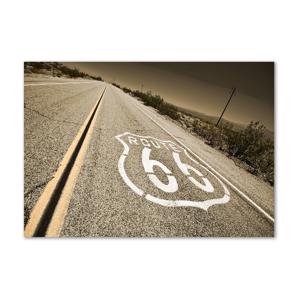 Quadro su vetro Strada in California