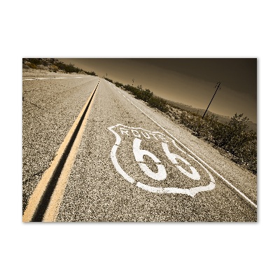 Quadro su vetro Strada in California