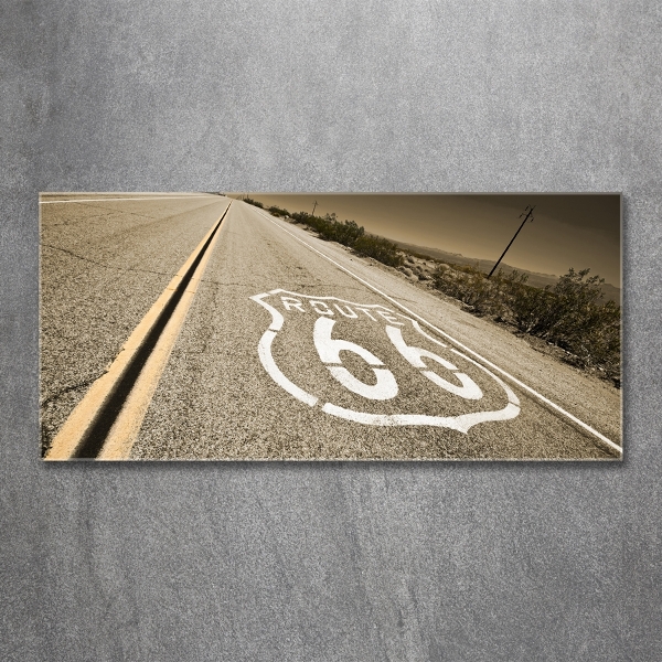 Quadro su vetro Strada in California