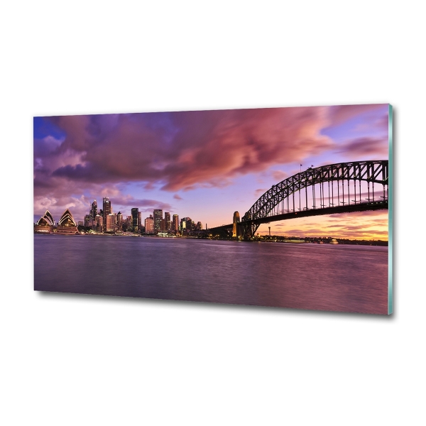 Quadro vetro Ponte di Sydney