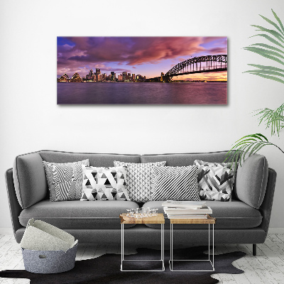 Quadro vetro Ponte di Sydney
