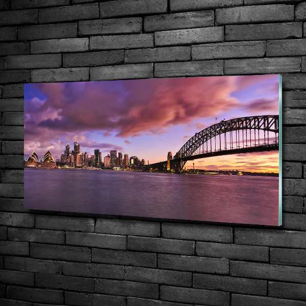 Quadro vetro Ponte di Sydney