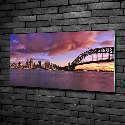 Quadro vetro Ponte di Sydney