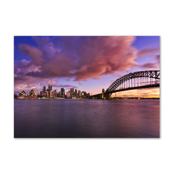 Quadro vetro Ponte di Sydney