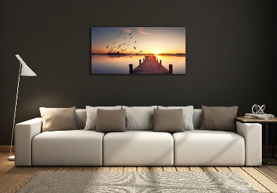 Quadro vetro Tramonto