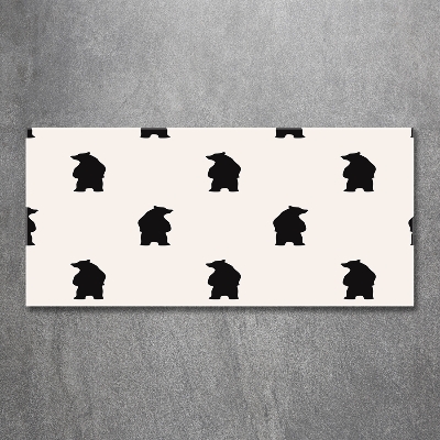 Quadro su vetro Orsi