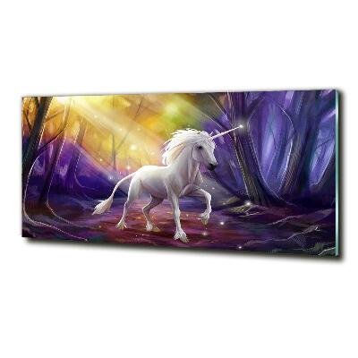 Quadro vetro Unicorno