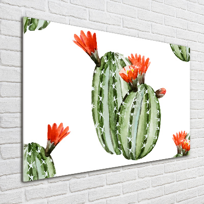 Quadro su vetro Cactus