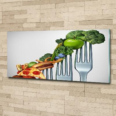 Quadro su vetro Progressi nella dieta