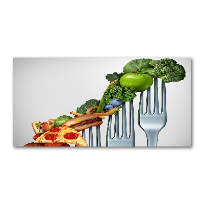 Quadro su vetro Progressi nella dieta