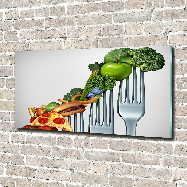 Quadro su vetro Progressi nella dieta