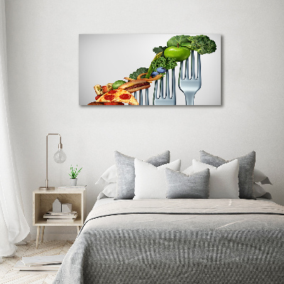 Quadro su vetro Progressi nella dieta