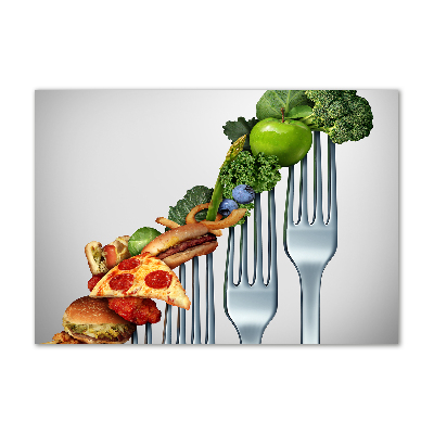 Quadro su vetro Progressi nella dieta