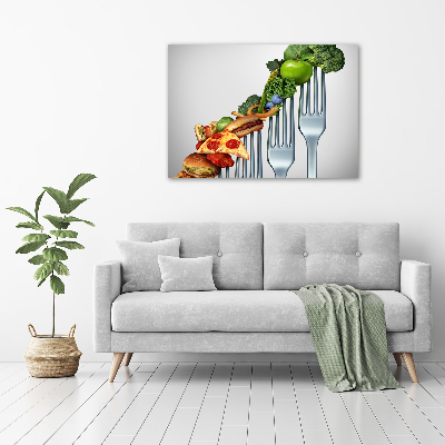 Quadro su vetro Progressi nella dieta