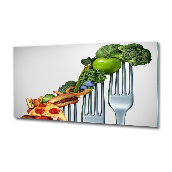Quadro su vetro Progressi nella dieta