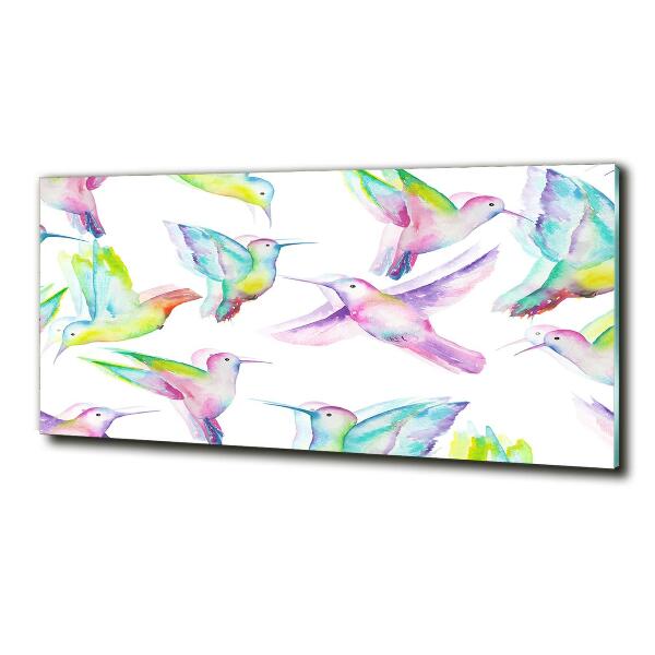 Quadro vetro Colibrì