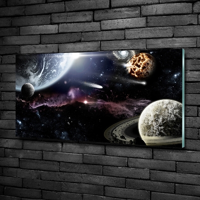 Quadro su vetro Galassia