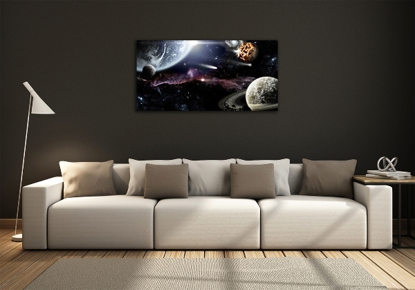 Quadro su vetro Galassia