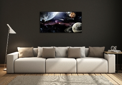 Quadro su vetro Galassia