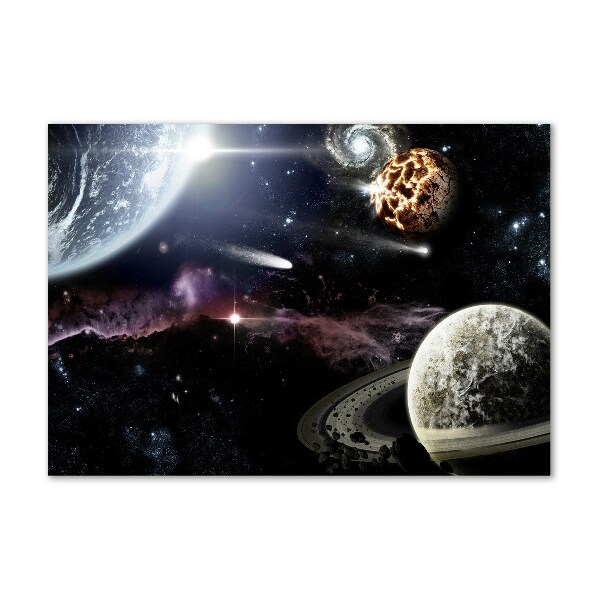 Quadro su vetro Galassia