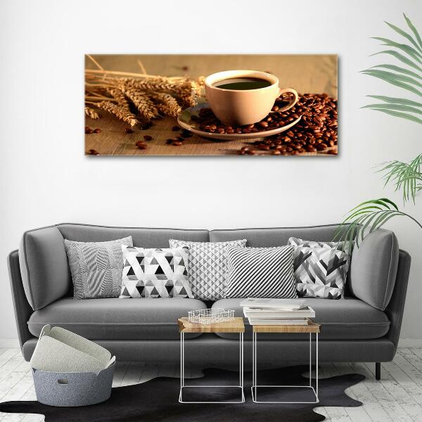 Quadro su vetro Caffè aromatico