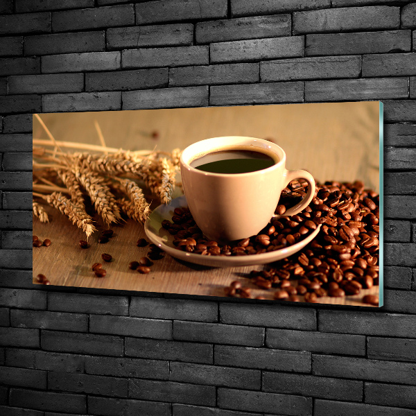 Quadro su vetro Caffè aromatico
