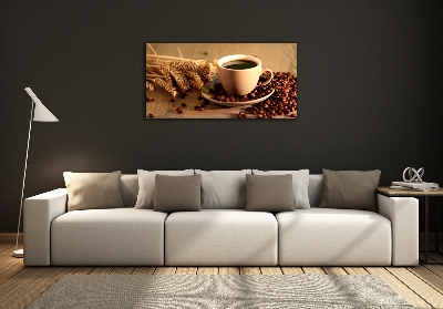 Quadro su vetro Caffè aromatico