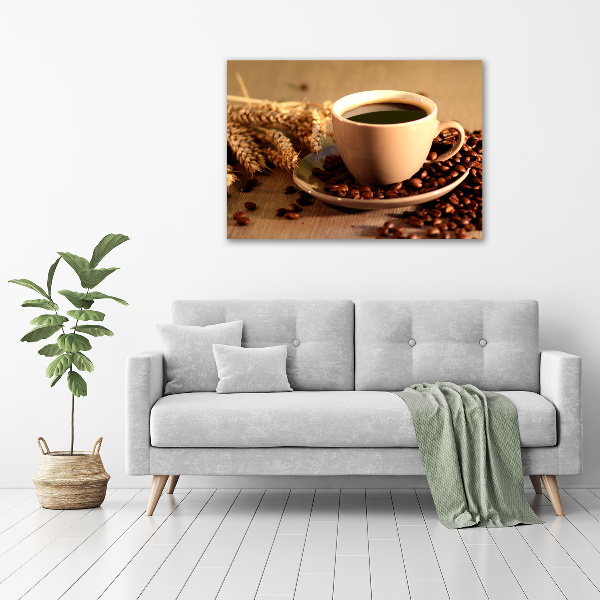 Quadro su vetro Caffè aromatico