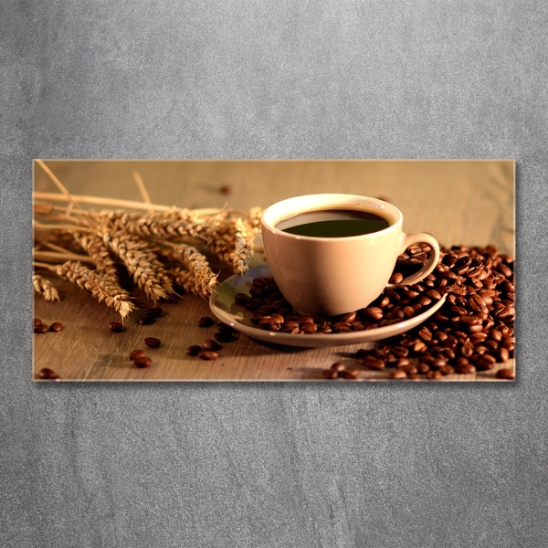 Quadro su vetro Caffè aromatico